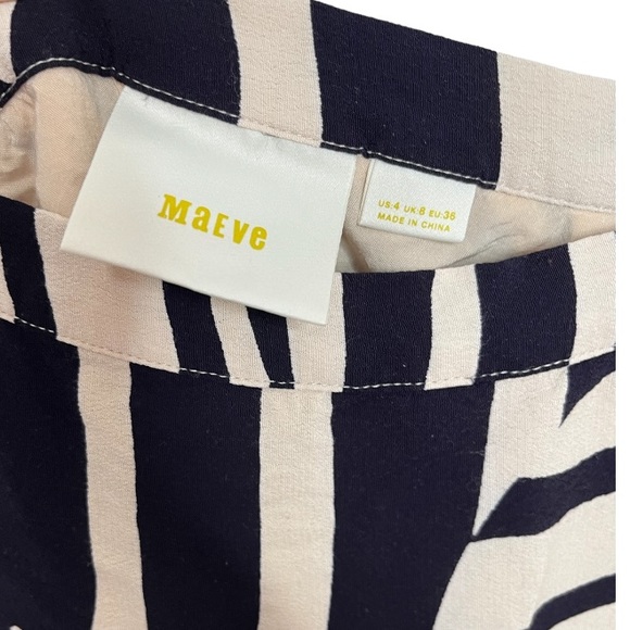 Anthropologie Maeve graphic print skirt size 4 - Picture 3 of 11